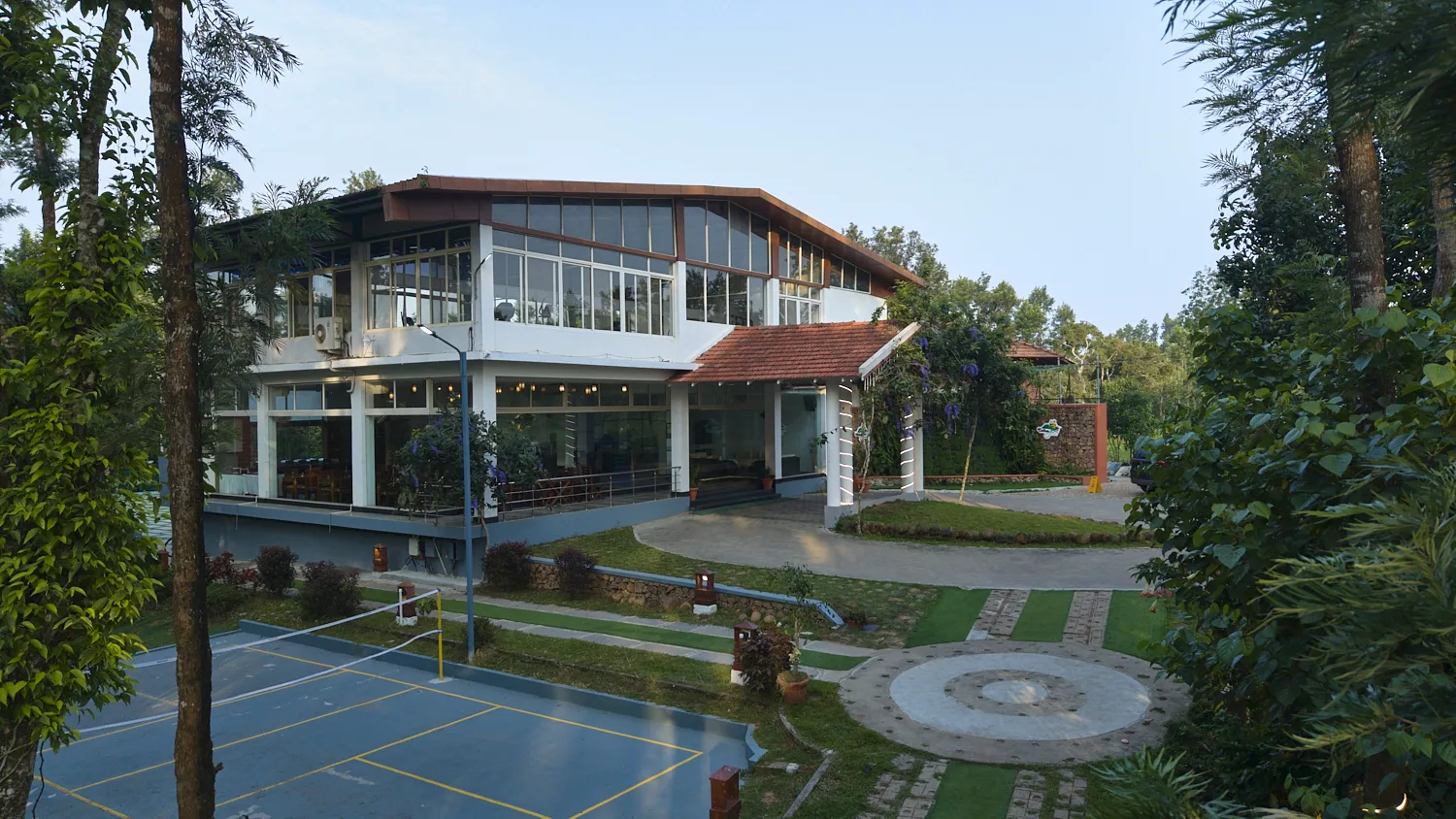 Coffee Grove Resort — aerial estate view 6